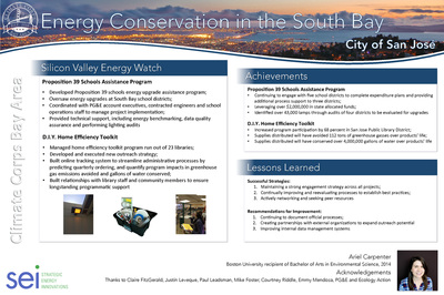 Energy conservation in the south bay