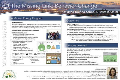 the missing link: Behavior change