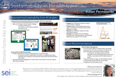 Sustainability in health care
