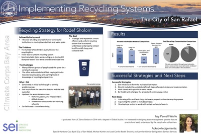 Implementing recycling systems