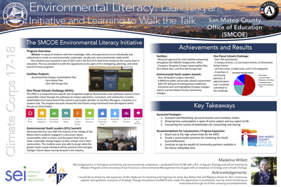 Environmental literacy: Launching an initiative and learning to walk the talk